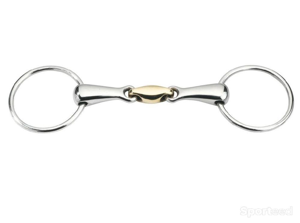Equitation - Mors 2 Anneaux « Anatomic » Cyprium 125mm - photo 1
