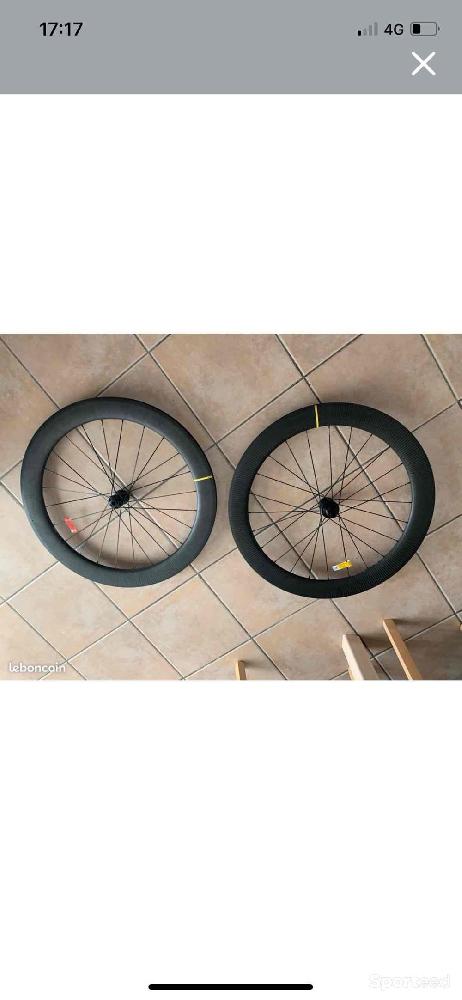 Vélo route - Roue cosmic sl 65 - photo 1