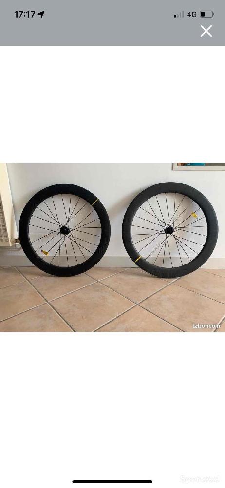 Vélo route - Roue cosmic sl 65 - photo 2