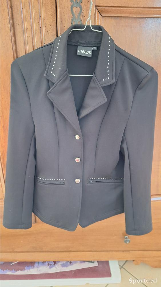 Equitation - Veste de concours steeds avec strass taille 152 - photo 1