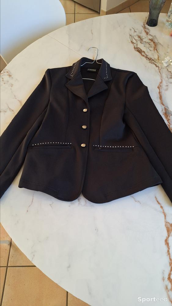 Equitation - Veste de concours steeds avec strass taille 152 - photo 3