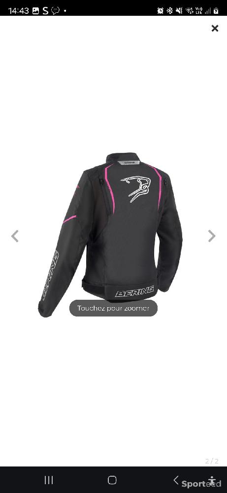 Moto route - Blouson moto femme BERING T4,* - photo 1