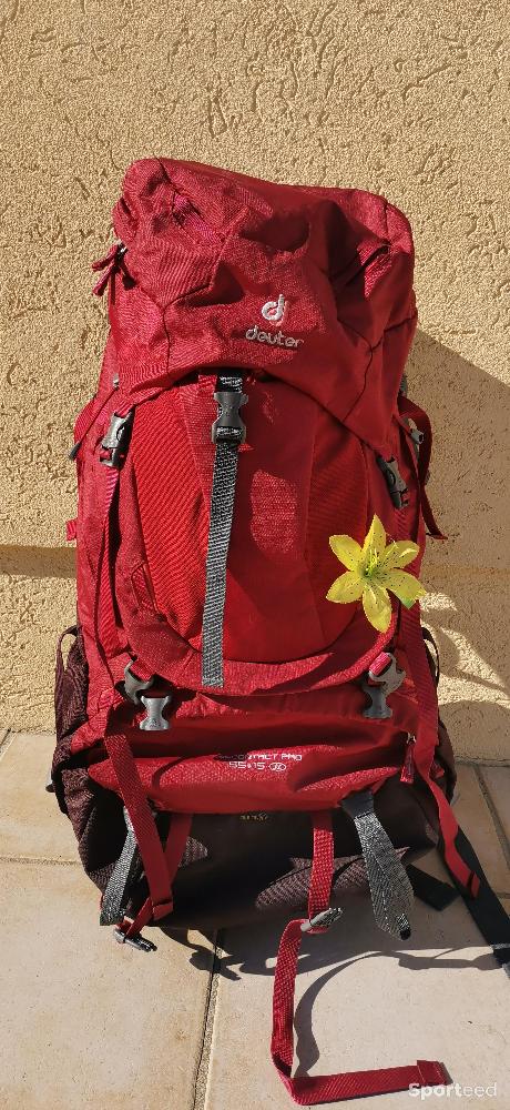 Randonnée / Trek - Sac à dos DEUTER AirContact Pro 55+15 SL Femme – Très bon état - photo 3