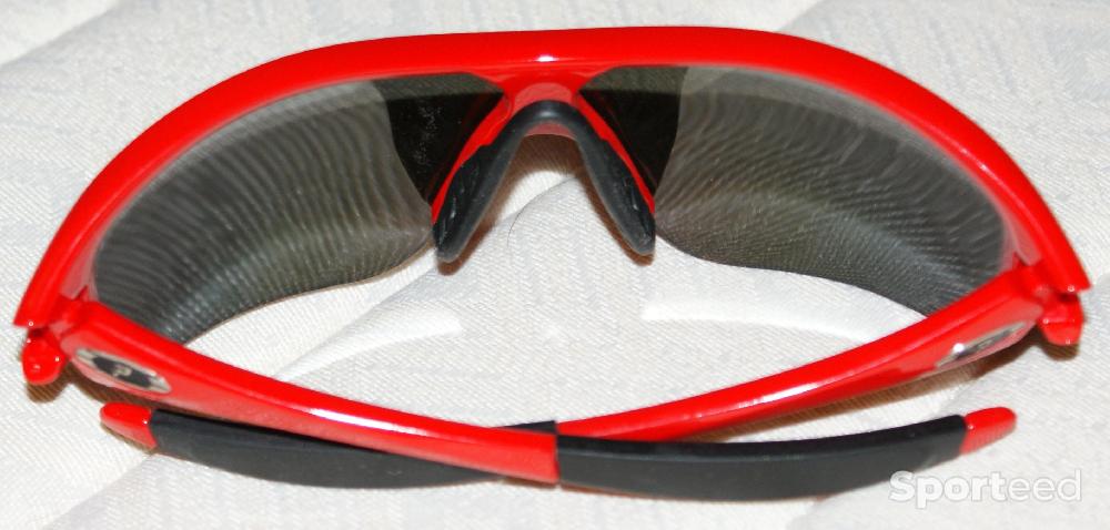 Vélo route - Lunettes de sport - marque 'polisi' - rouge - photo 2