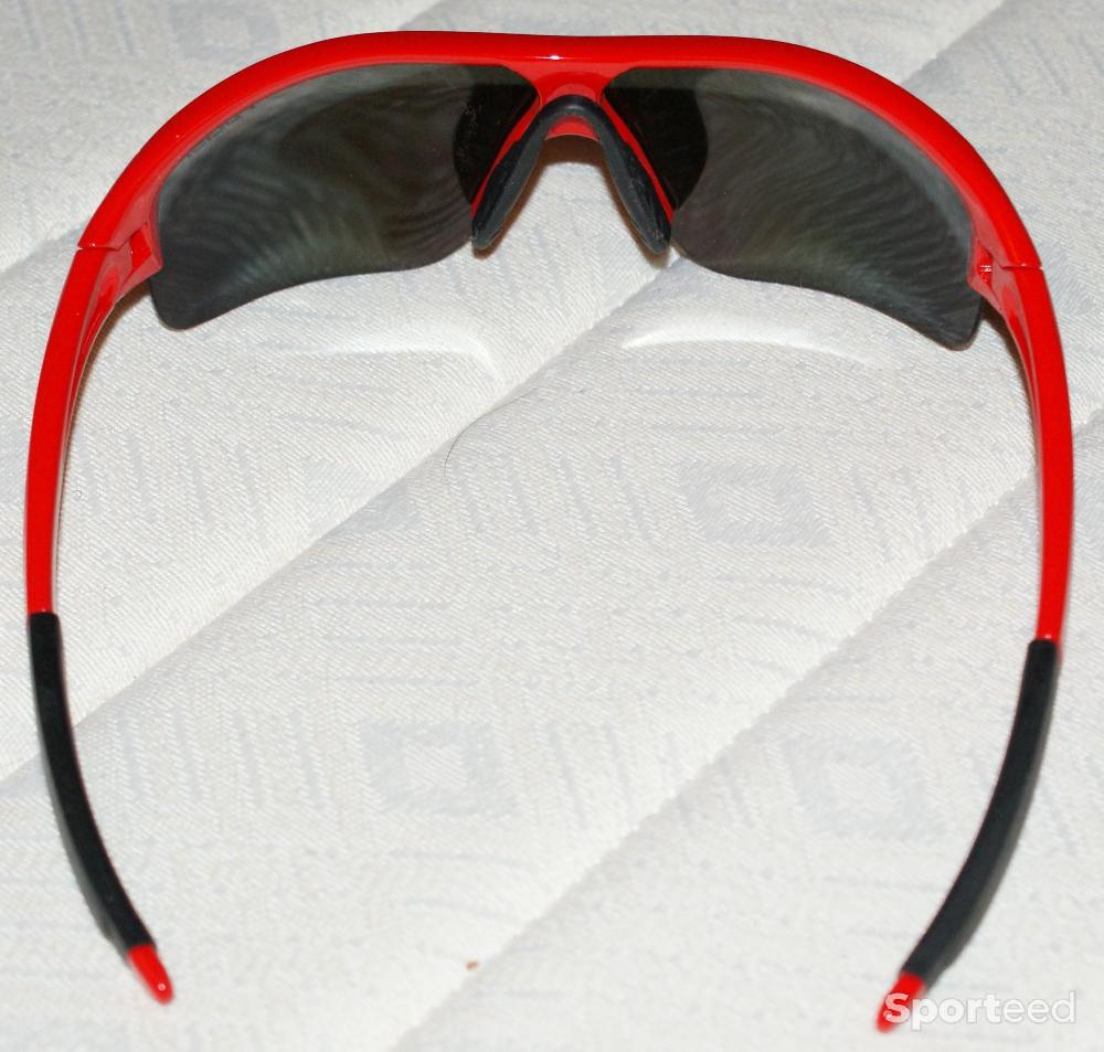 Vélo route - Lunettes de sport - marque 'polisi' - rouge - photo 3