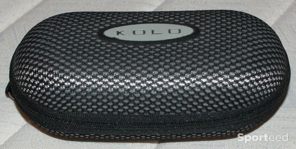 Vélo route - Lunettes de soleil - marque 'kolo' - polarized - noire - photo 5