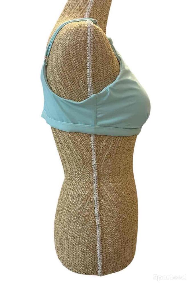 Natation - Haut de maillot de bain bleu ciel Ardène Swim - photo 2