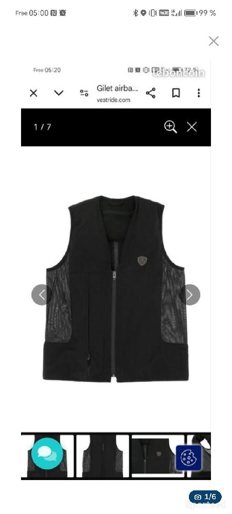 Equitation - Gilet airbag équitation spark XS - photo 5