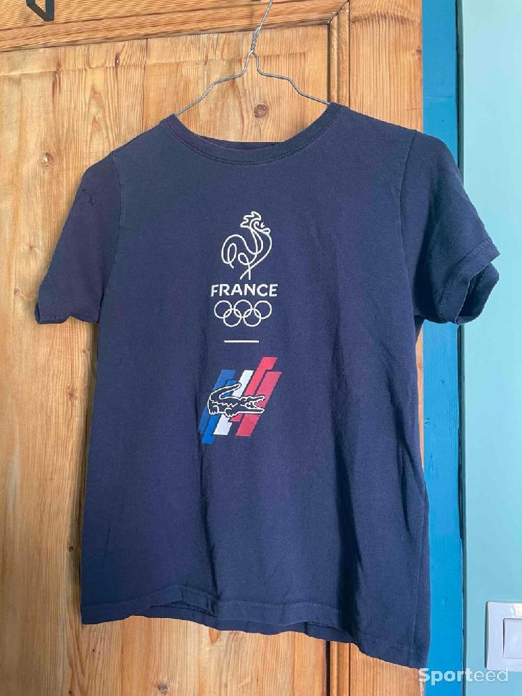 Football - T shirt Lacoste 14 ans  - photo 1