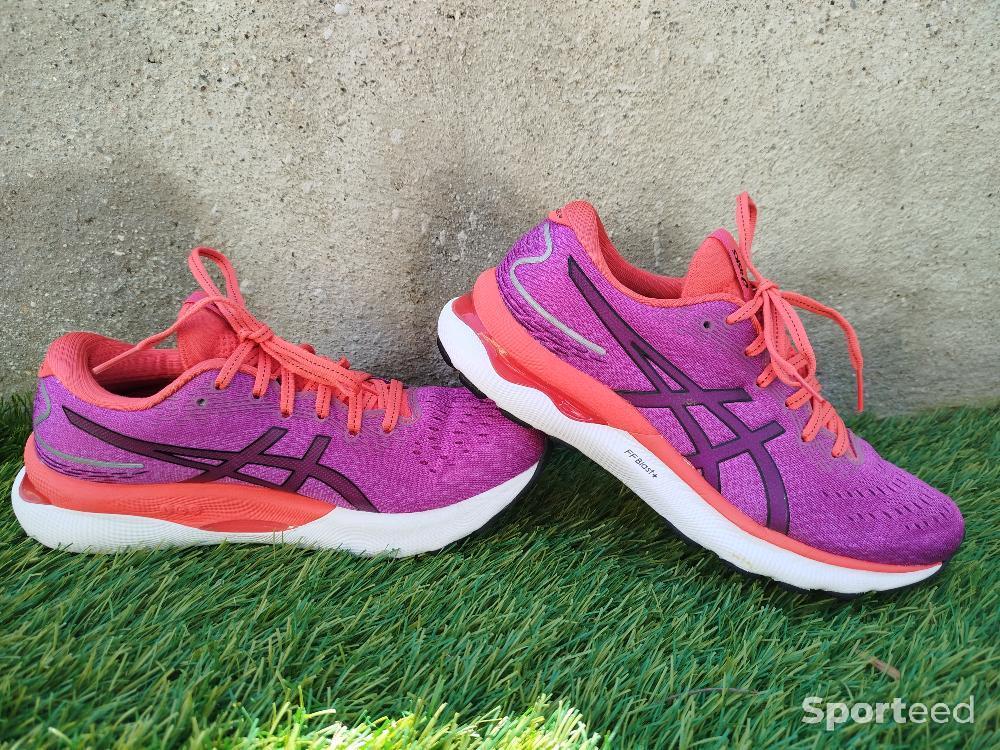 Course à pied route - Asics gel nimbus 24  - photo 1