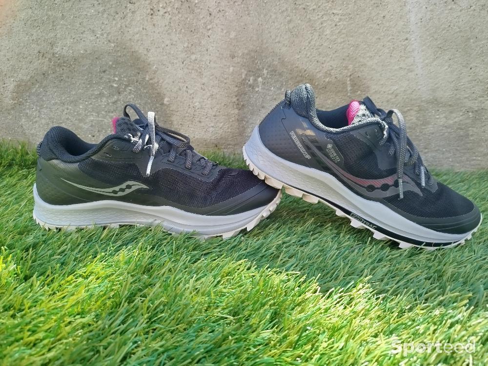 Course à pied trail - Saucony trail peregrine 11 GTX gore-tex  - photo 1