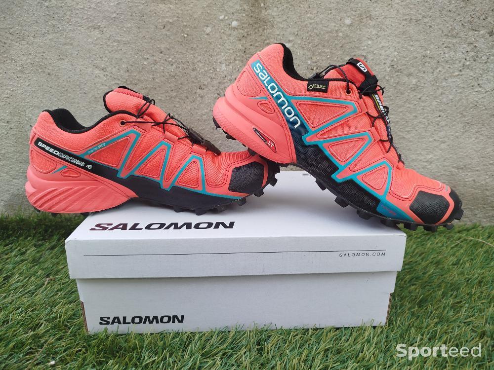 Course à pied trail - Salomon speedcross 4 GTX gore-tex  - photo 1