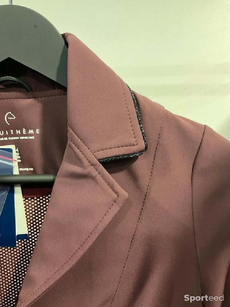 Equitation - Veste de Concours « Oliva » bordeaux 34 - photo 4