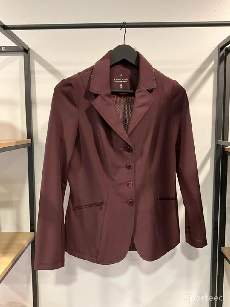 Equitation - Veste de Concours « Oliva » bordeaux 40 - photo 1