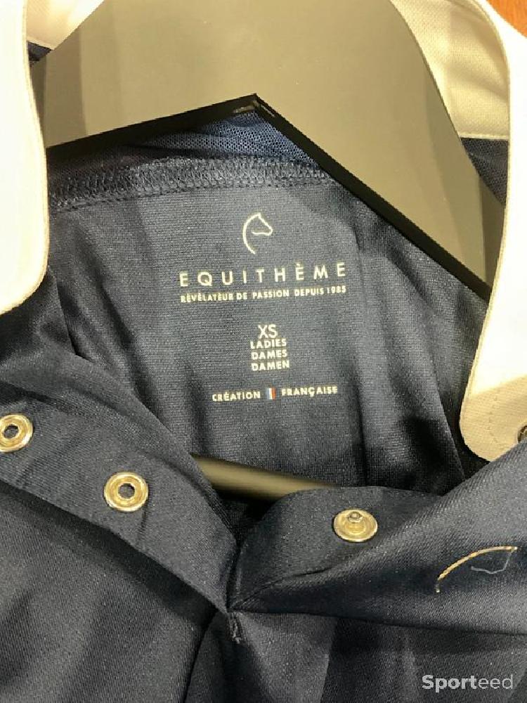 Equitation - Polo « Brussels », Avec Strass marine XS - photo 4