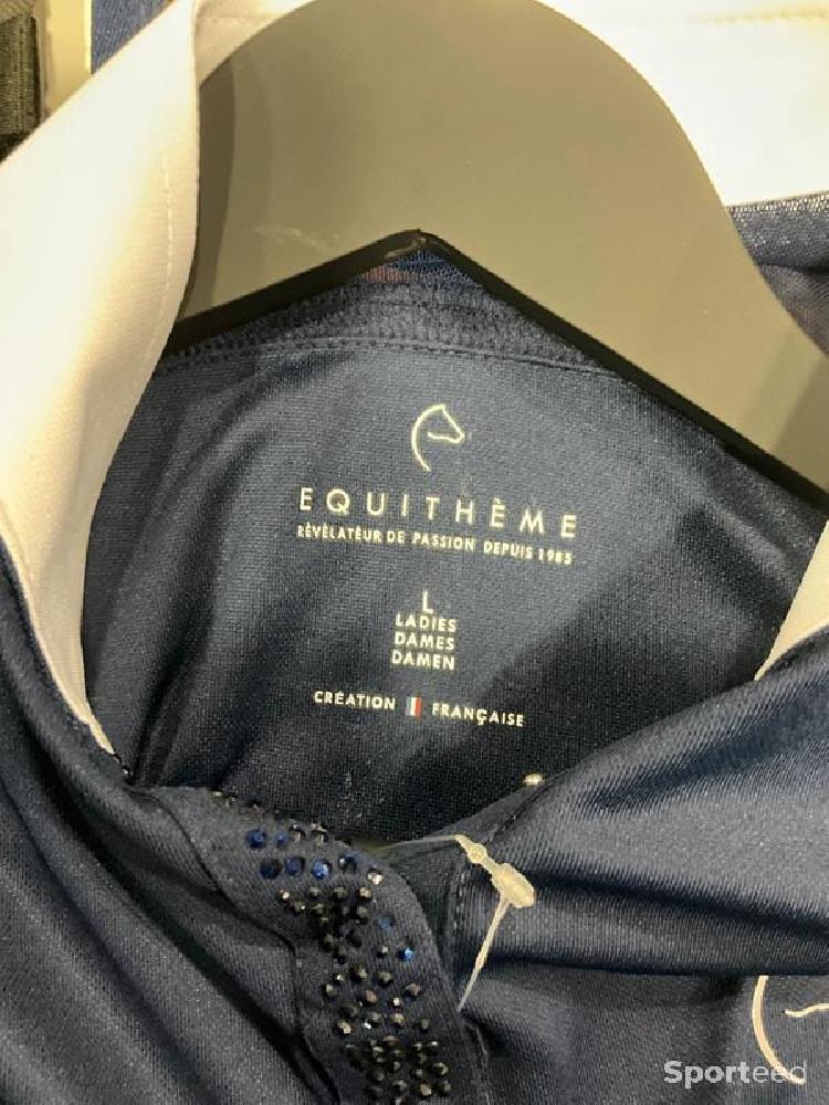 Equitation - Polo « Brussels », Avec Strass marine L - photo 4