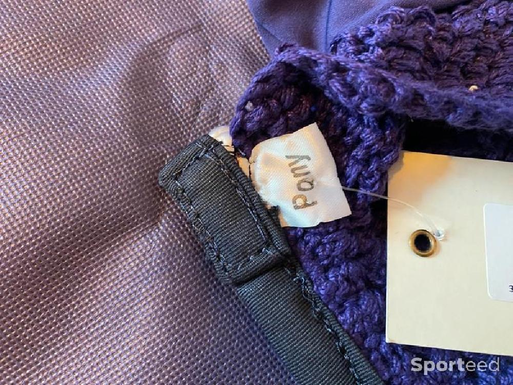 Equitation - Bonnet Chasse-mouches « Polyfun » poney violet - photo 3