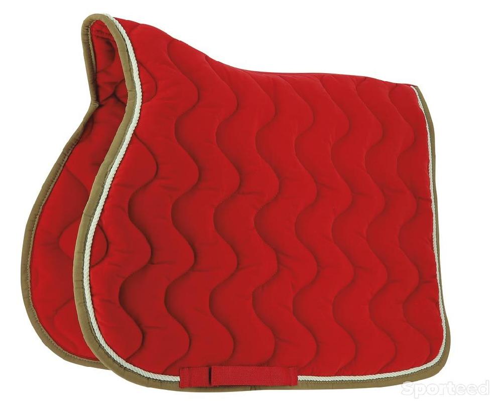 Equitation - Tapis de Selle « Polyfun » Shetland rouge - photo 1