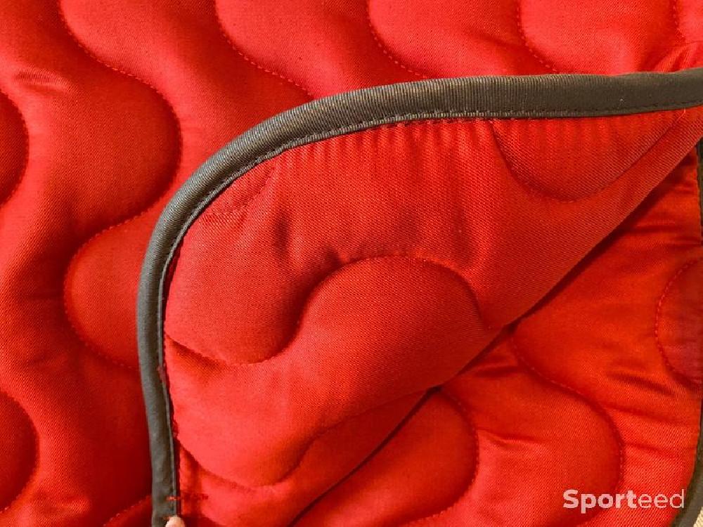 Equitation - Tapis de Selle « Polyfun » Shetland rouge - photo 3