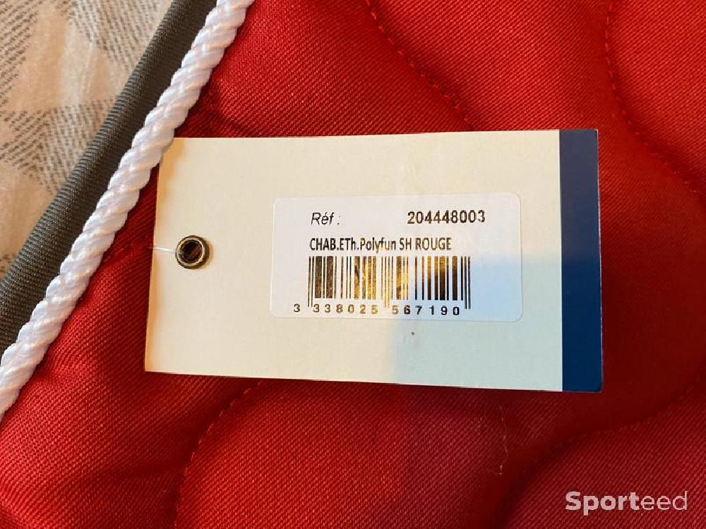 Equitation - Tapis de Selle « Polyfun » Shetland rouge - photo 4