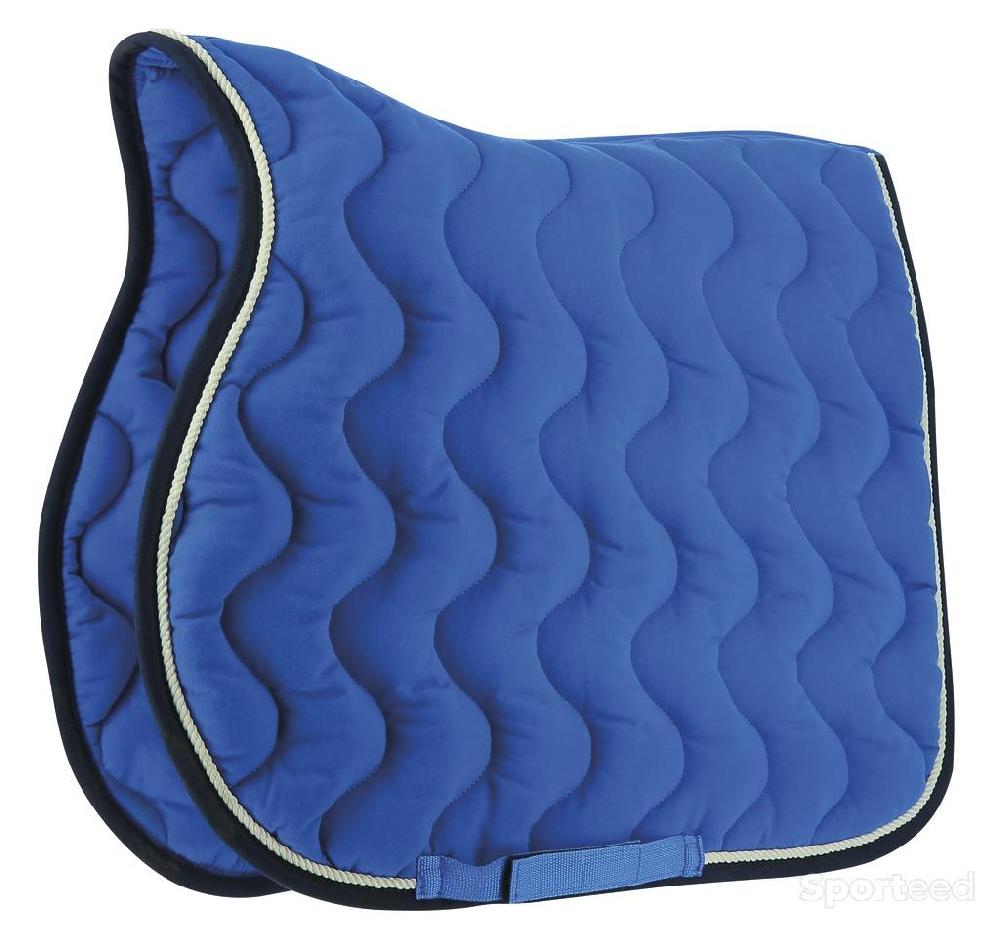 Equitation - Tapis de Selle « Polyfun » Shetland bleu - photo 1