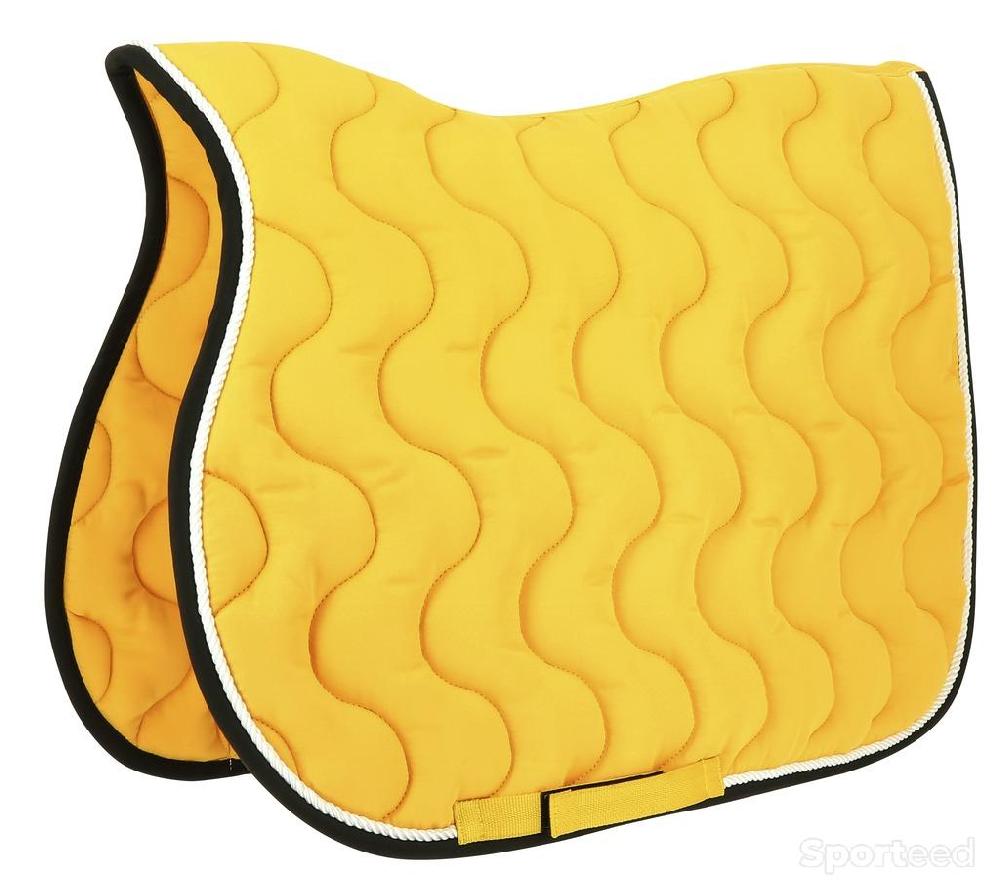 Equitation - Tapis de Selle « Polyfun » Poney jaune - photo 1