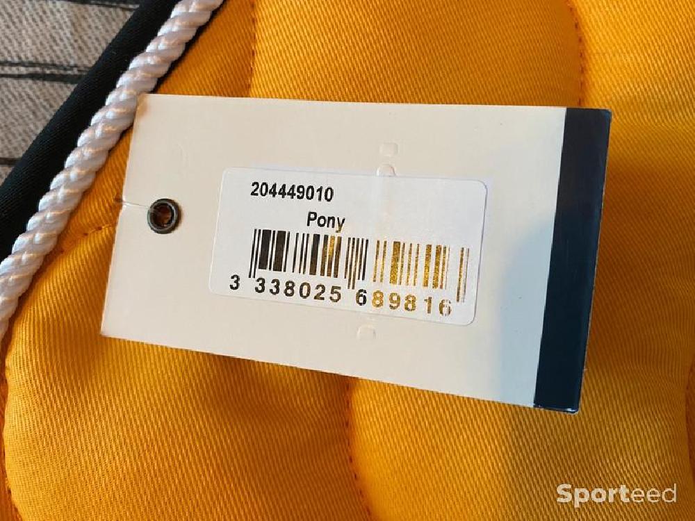 Equitation - Tapis de Selle « Polyfun » Poney jaune - photo 4
