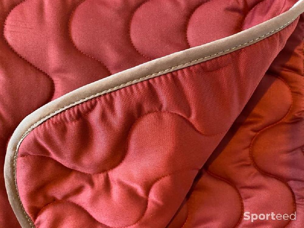 Equitation - Tapis de Selle « Polyfun » Cheval bordeaux - photo 3