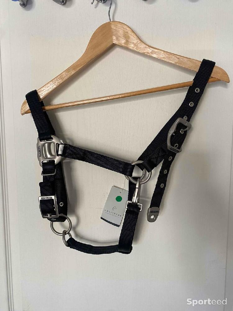 Equitation - Licol « Nylon » Cob/Pur-sang noir - photo 1
