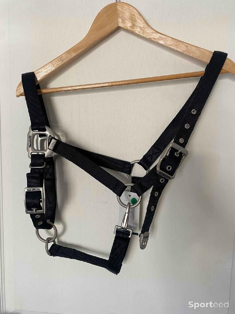 Equitation - Licol « Nylon » Cheval noir - photo 1