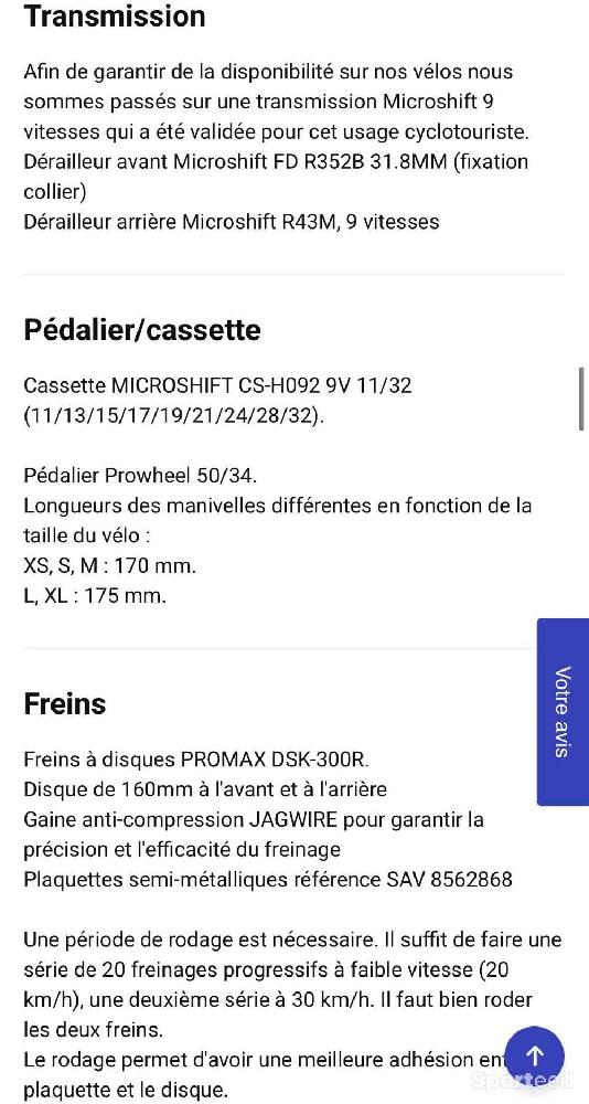 Vélo route - Vélo de route Triban RC500 - photo 4