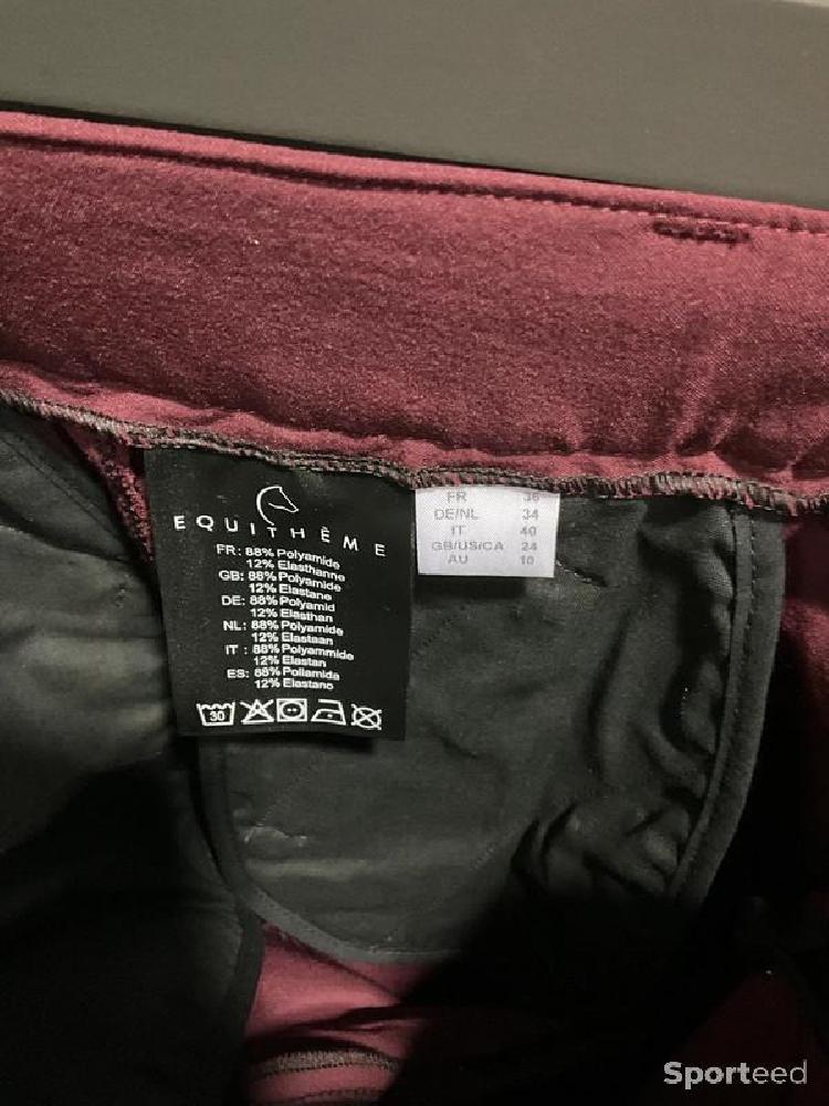 Equitation - Pantalon « Kenya » prune 36 - photo 5