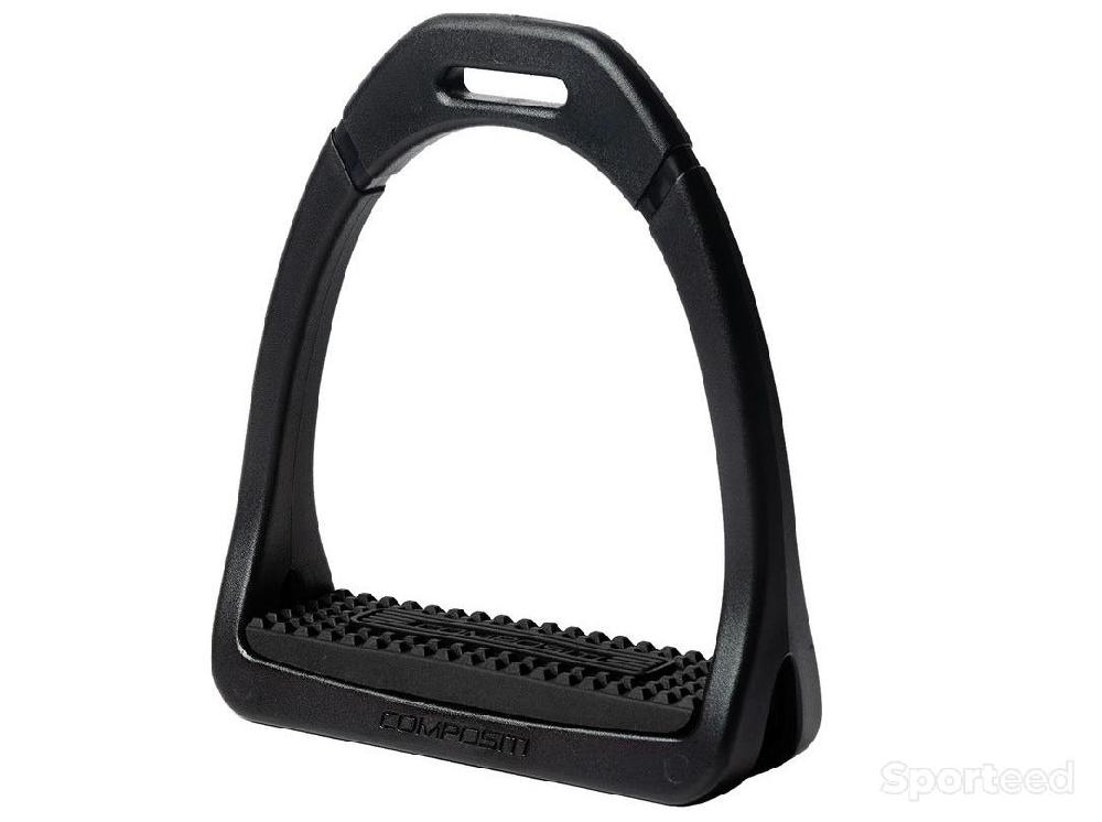 Equitation - Etriers « Premium » noir adulte - photo 1
