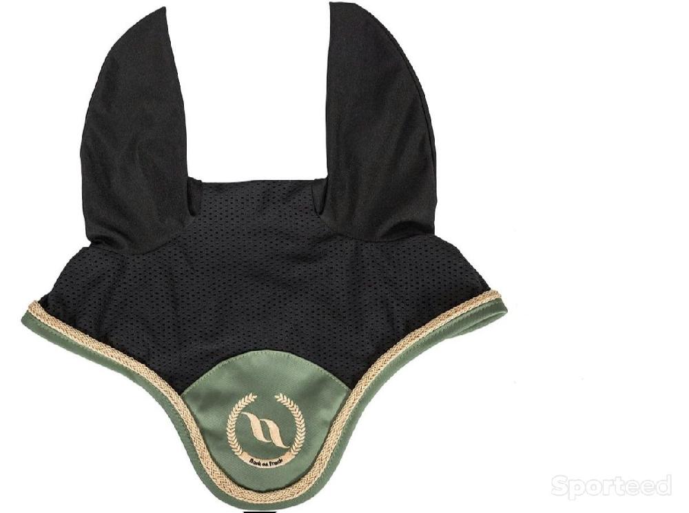 Equitation - Bonnet Chasse-mouches « Night Collection » vert - photo 1