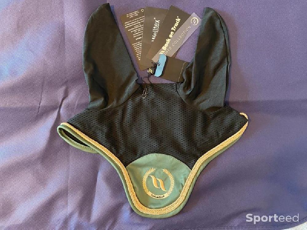 Equitation - Bonnet Chasse-mouches « Night Collection » vert - photo 1
