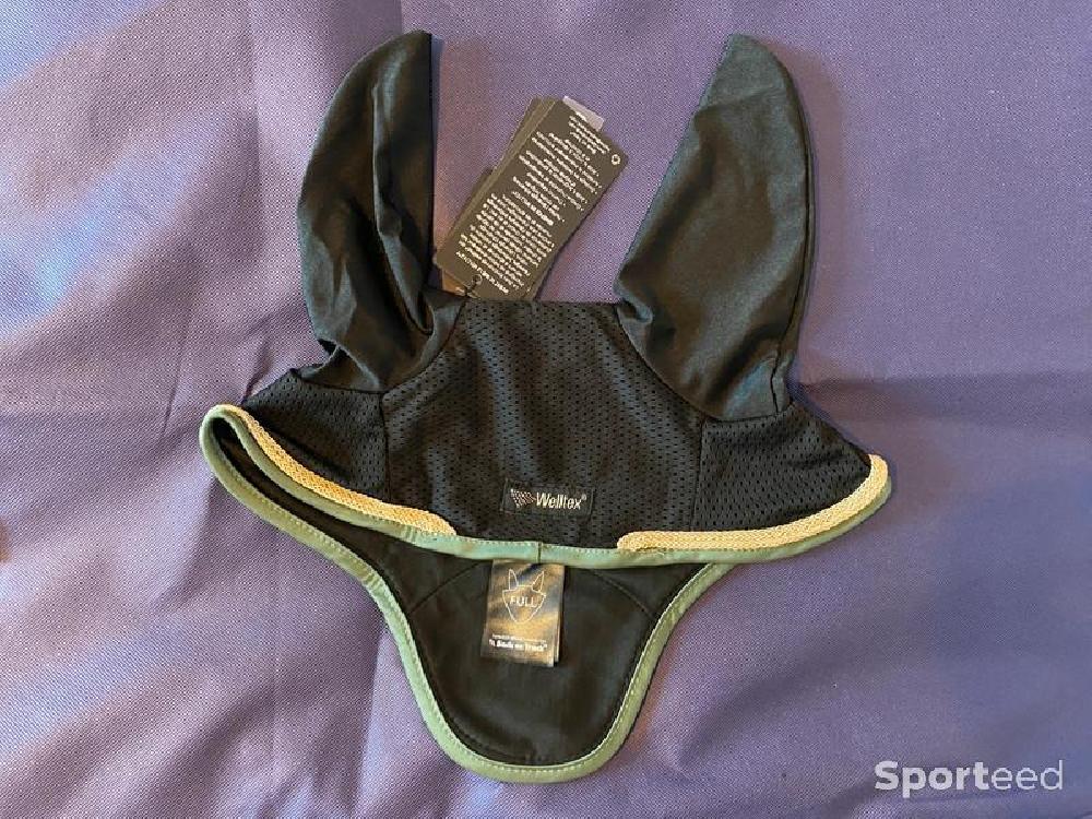 Equitation - Bonnet Chasse-mouches « Night Collection » vert - photo 2