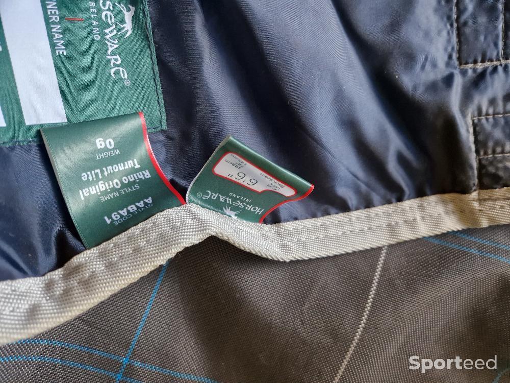 Equitation - Couverture  imperméable horseware - photo 4