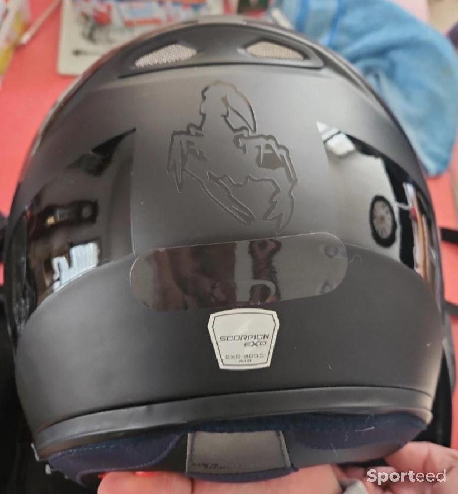 Moto route - Casque Scorpion Exo-3000 Air intégral Taille M - photo 3