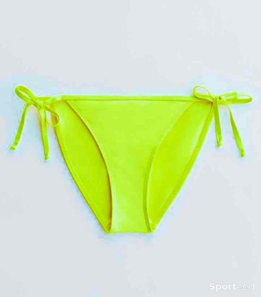Natation - Bas maillot de bain jaune fluo Ardène Basic - photo 2