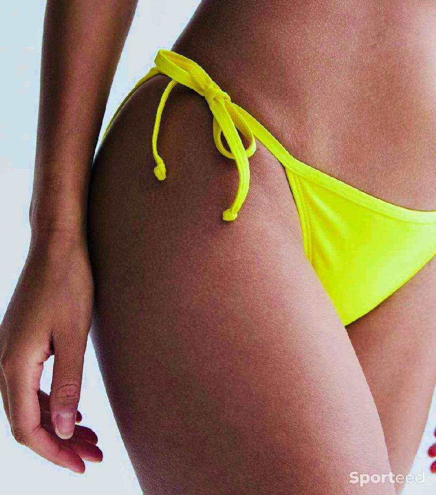Natation - Bas maillot de bain jaune fluo Ardène Basic - photo 3