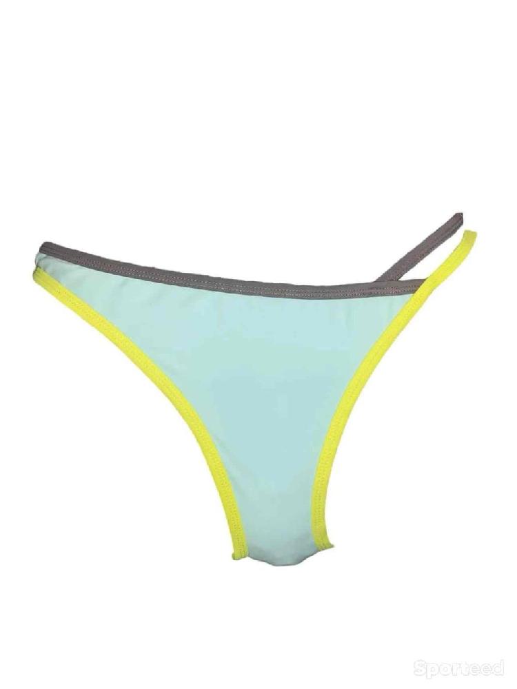 Natation - Bas maillot de bain asymétrique avec bandes contrastées Ardène Swim - photo 1