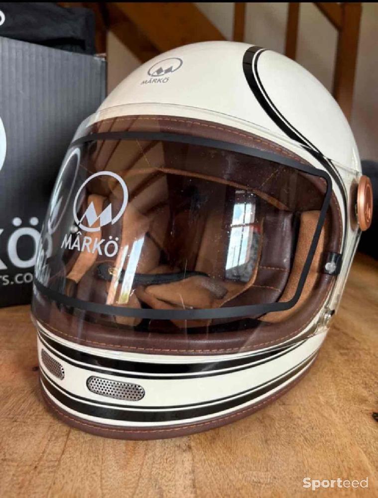 Moto route - Casque Intégral Full Moon 2 - Mârkö Helmets moto - photo 2
