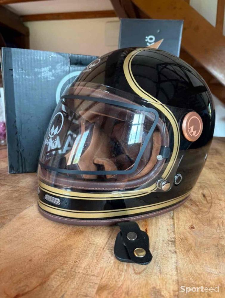 Moto route - Casque Intégral Full Moon 2 - Mârkö Helmets moto - photo 1