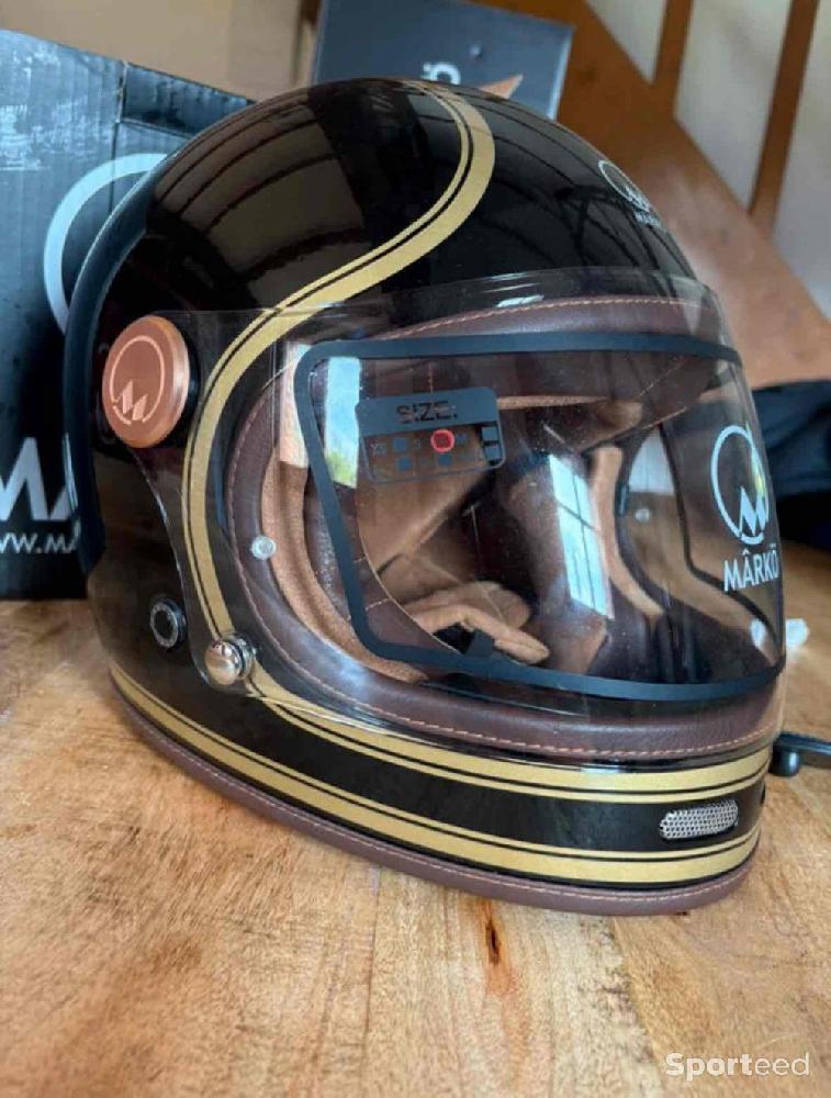 Moto route - Casque Intégral Full Moon 2 - Mârkö Helmets moto - photo 2