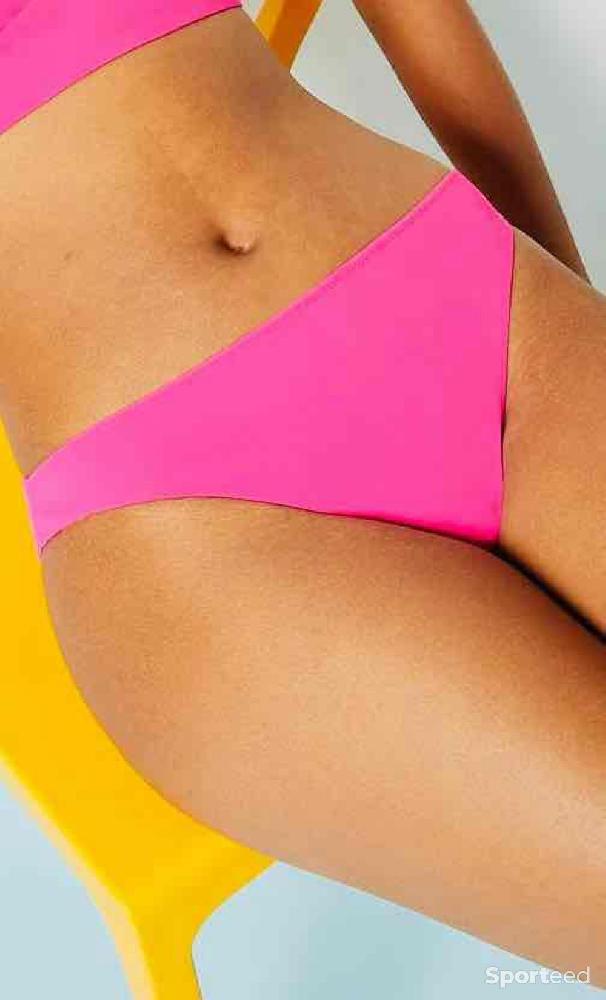 Natation - Bas maillot de bain Rose Fluo Ardène Swim - photo 2
