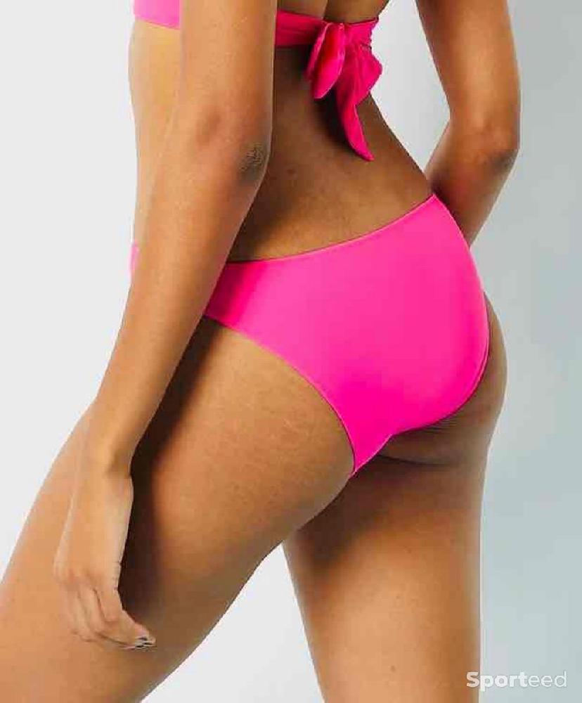 Natation - Bas maillot de bain Rose Fluo Ardène Swim - photo 3