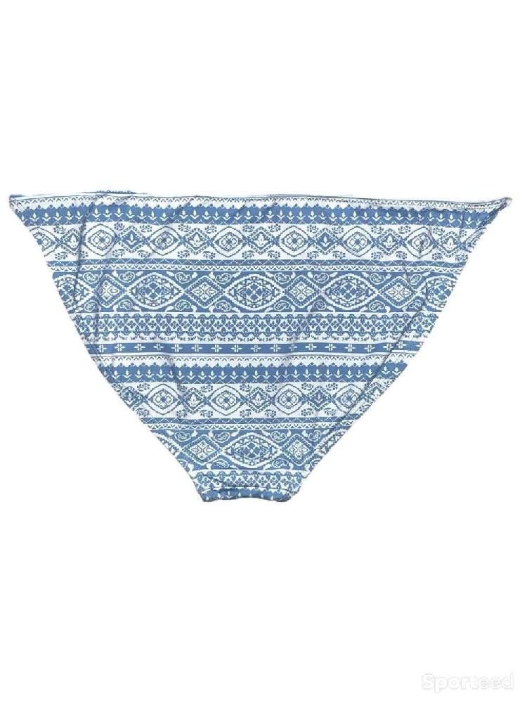 Natation - Bas maillot de bain bleu ciel motifs ethniques Ardène Swim - photo 2