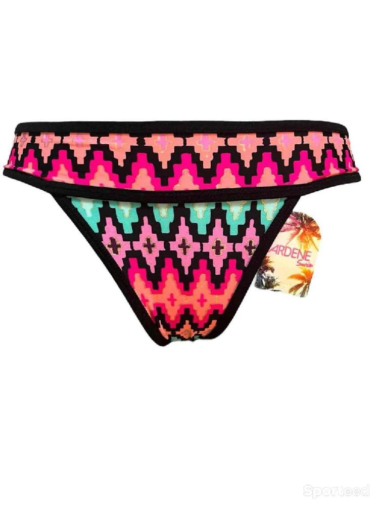 Natation - Bas maillot de bain à motifs ethniques multicolores Ardène Swim - photo 1