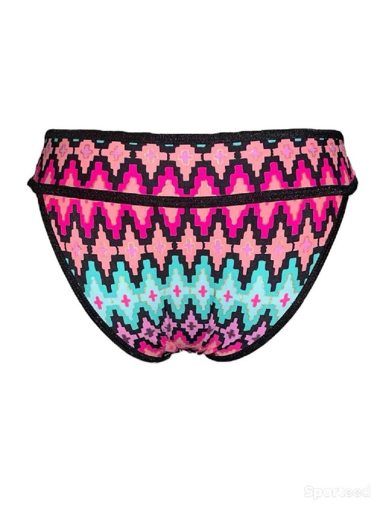 Natation - Bas maillot de bain à motifs ethniques multicolores Ardène Swim - photo 2