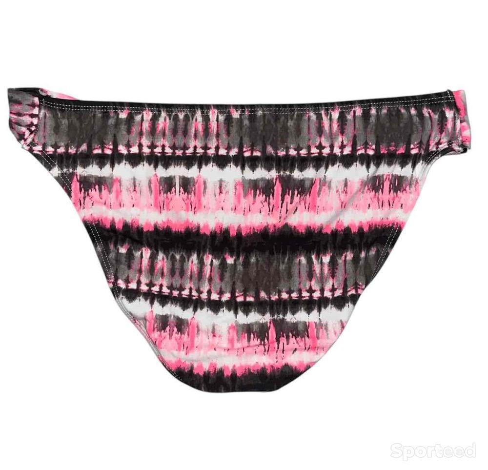 Natation - Bas maillot de bain tie-dye rose et marron Ardène Swim - photo 3